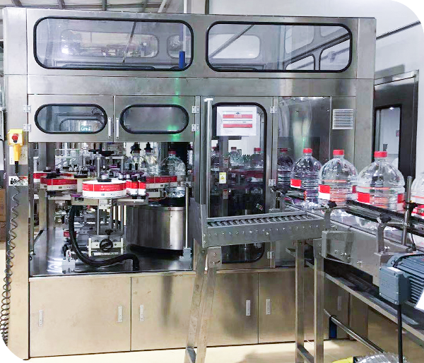adhesive labeling machine